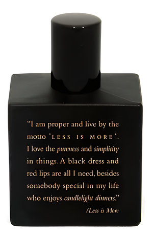 Less Is More by Make Up Store perfume bottle