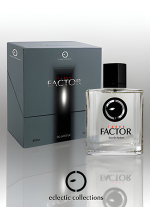 Factor by Eclectic Collections perfume bottle
