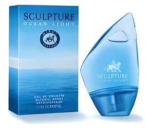 Sculpture Ocean Light by Nikos perfume bottle