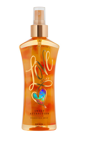 Love Spray Sweet Attraction by Jacqui & David perfume bottle