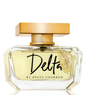 Delta by Delta Goodrem perfume bottle