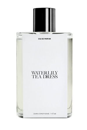 Waterlily Tea Dress by Zara perfume bottle