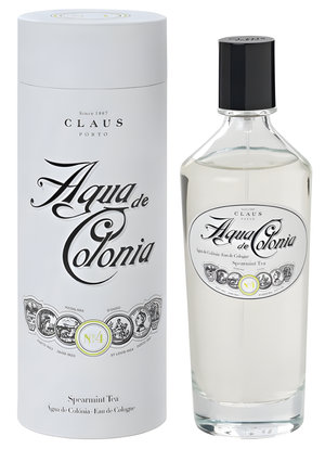 Agua de Colonia No.4 Spearmint Tea by Claus Porto perfume bottle