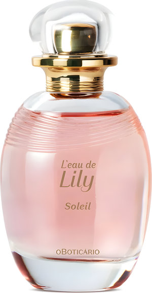 L'eau de Lily Soleil by O Boticário perfume bottle