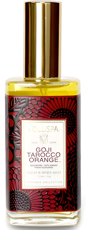 Goji & Tarocco Orange by Voluspa perfume bottle