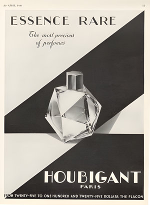 Essence Rare by Houbigant perfume bottle