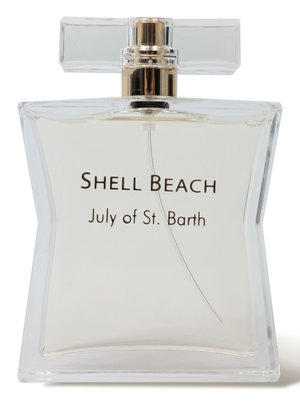 Shell Beach by July St Barthelemy perfume bottle