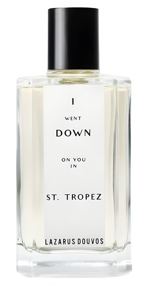 I Went Down on You in St. Tropez by Lazarus Douvos perfume bottle