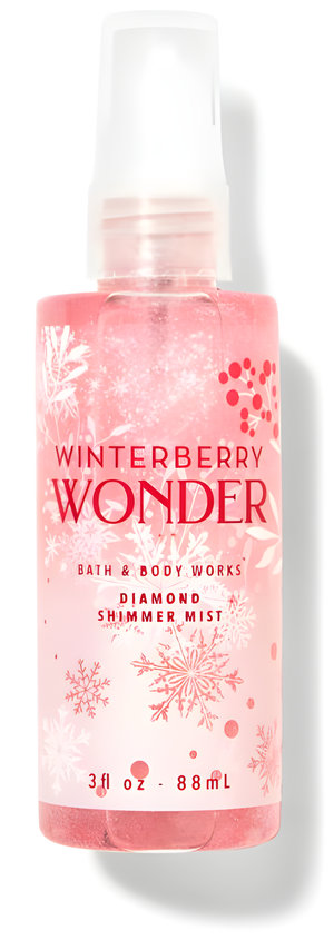 Winterberry Wonder Diamond Shimmer by Bath & Body Works perfume bottle