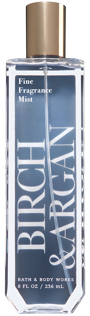 Birch & Argan by Bath & Body Works perfume bottle