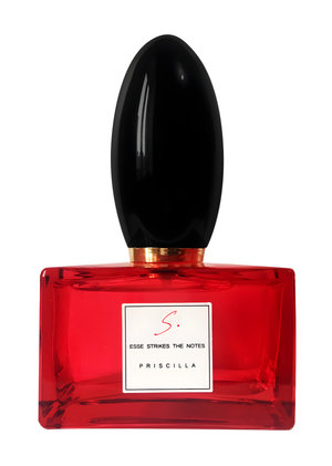 Priscilla by Esse Strikes The Notes perfume bottle