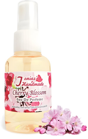 Cherry Blossom by Tonias' Handmade perfume bottle