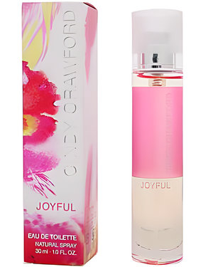 Joyful by Cindy Crawford perfume bottle
