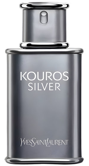 Yves Saint Laurent Kouros Silver by Yves Saint Laurent perfume bottle