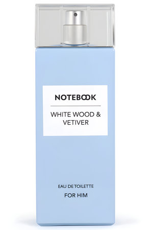 White Wood & Vetiver by Notebook perfume bottle