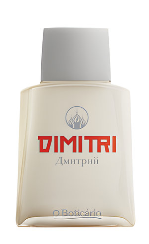 Dimitri by O Boticário perfume bottle
