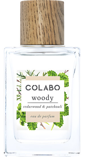 Woody Cedarwood & Patchouli by COLABO perfume bottle