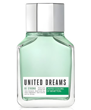 United Dreams Men Be Strong by Benetton perfume bottle