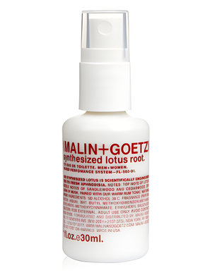 Synthesized Lotus Root by Malin+Goetz perfume bottle