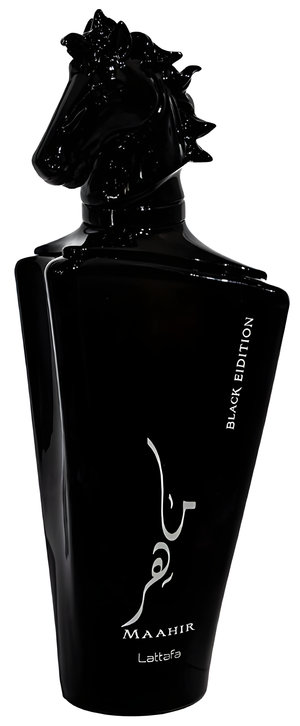 Maahir Black Edition by Lattafa Perfumes perfume bottle