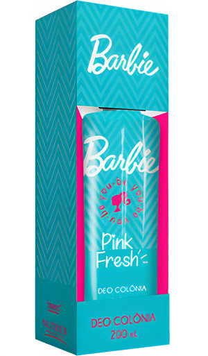 Barbie Fashion Teens Pink Fresh by Nutriex perfume bottle