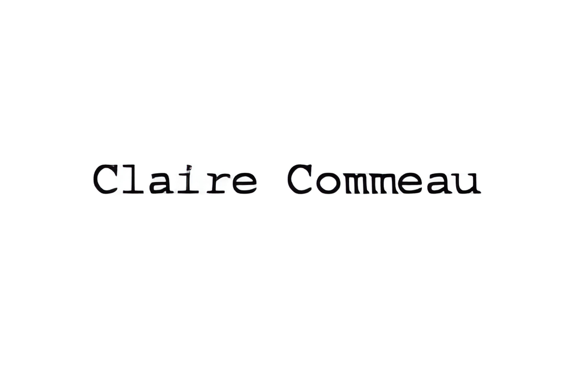 Picture of Claire Commeau brand