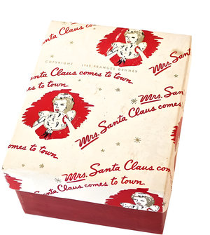 Mrs Santa Claus Comes to Town by Frances Denney perfume bottle