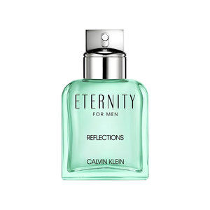 Eternity for Men Reflections by Calvin Klein perfume bottle