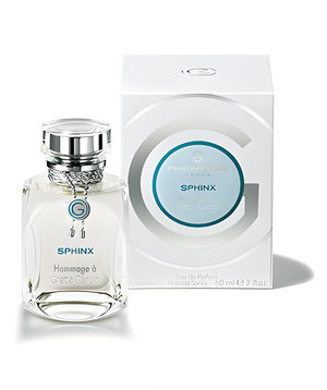 Sphinx Hommage a Greta Garbo by Grès perfume bottle