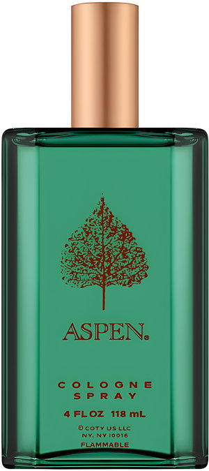 Aspen for Men by Coty perfume bottle