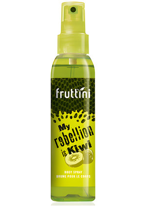 My Rebellion Is Kiwi by Fruttini perfume bottle