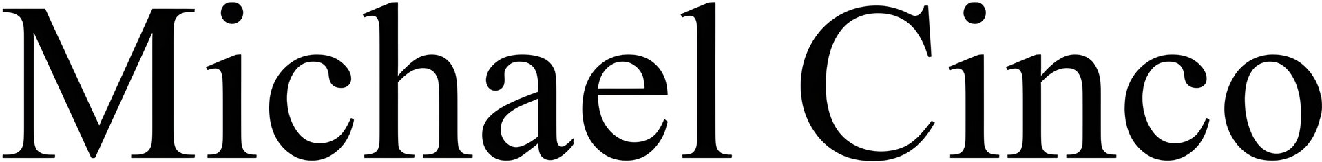 Picture of Michael Cinco brand