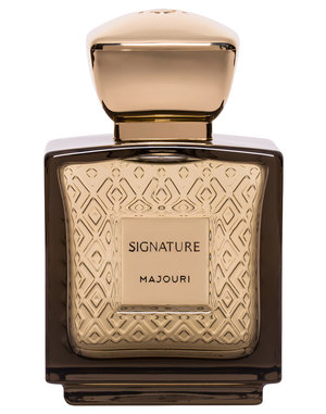 Signature by Majouri perfume bottle