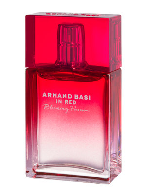 In Red Blooming Passion by Armand Basi perfume bottle