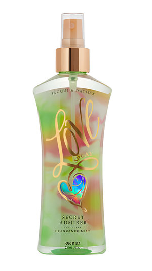 Love Spray Secret Admirer by Jacqui & David perfume bottle