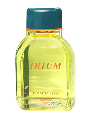 Irium Pour Homme by Faberge perfume bottle