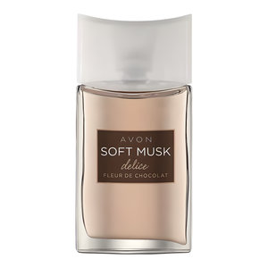 Soft Musk Delice Fleur de Chocolate by Avon perfume bottle