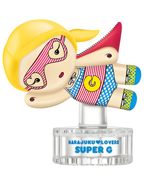 Super G by Harajuku Lovers perfume bottle
