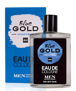 Blue Gold Eau de Cologne by Natural Scents perfume bottle