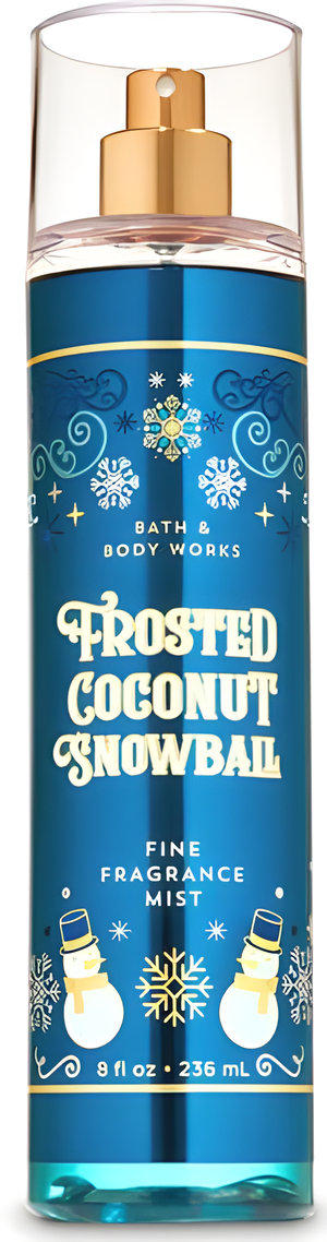 Frosted Coconut Snowball by Bath & Body Works perfume bottle