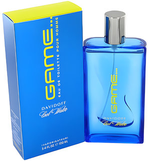Cool Water Game for Him by Davidoff perfume bottle