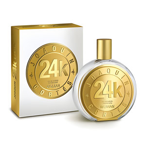 24k Woman by Joaquin Cortes perfume bottle