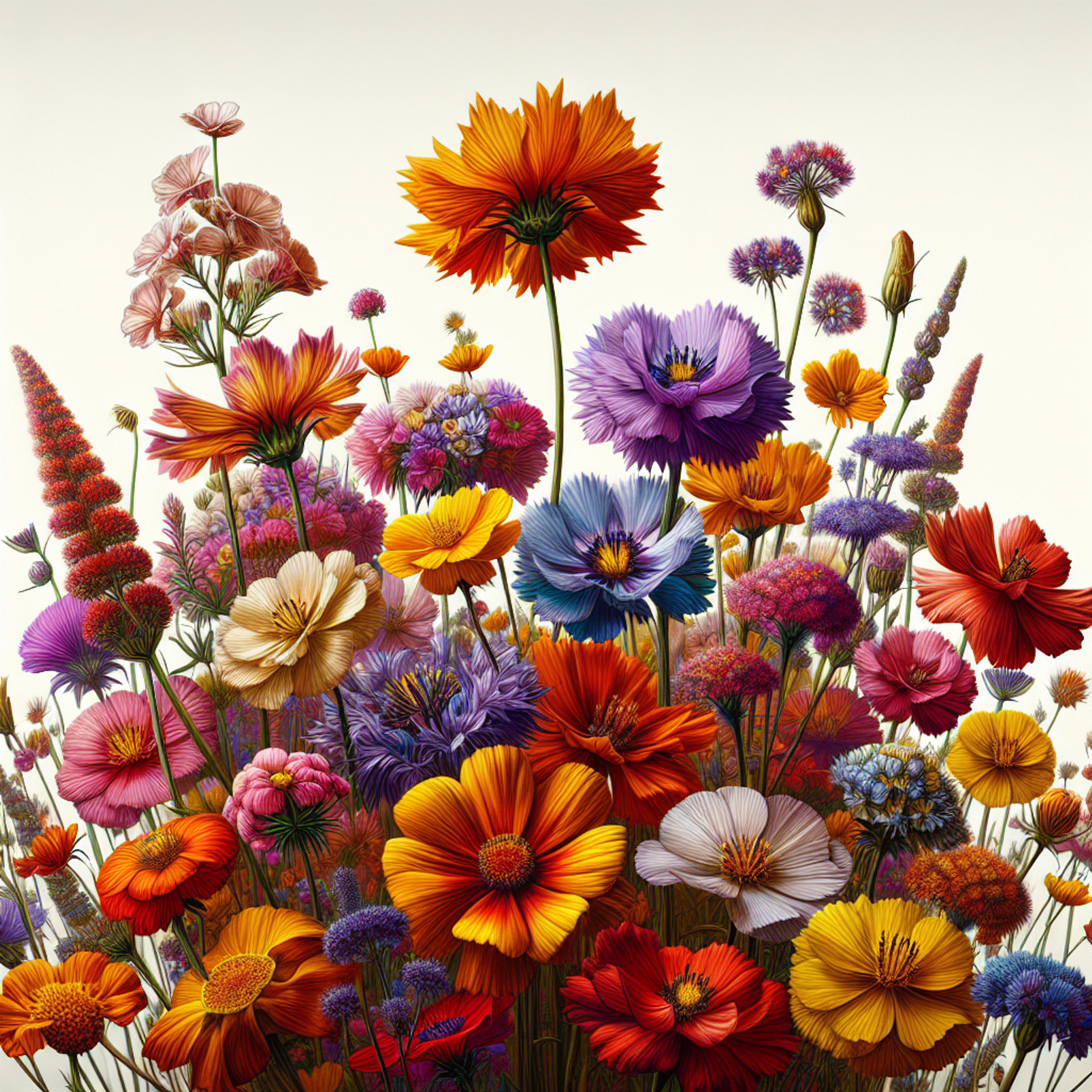 Picture of Wildflowers note