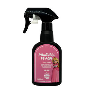 Princess Peach by Lush perfume bottle