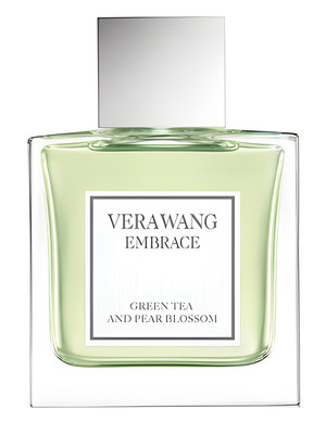 Embrace Green Tea & Pear Blossom by Vera Wang perfume bottle