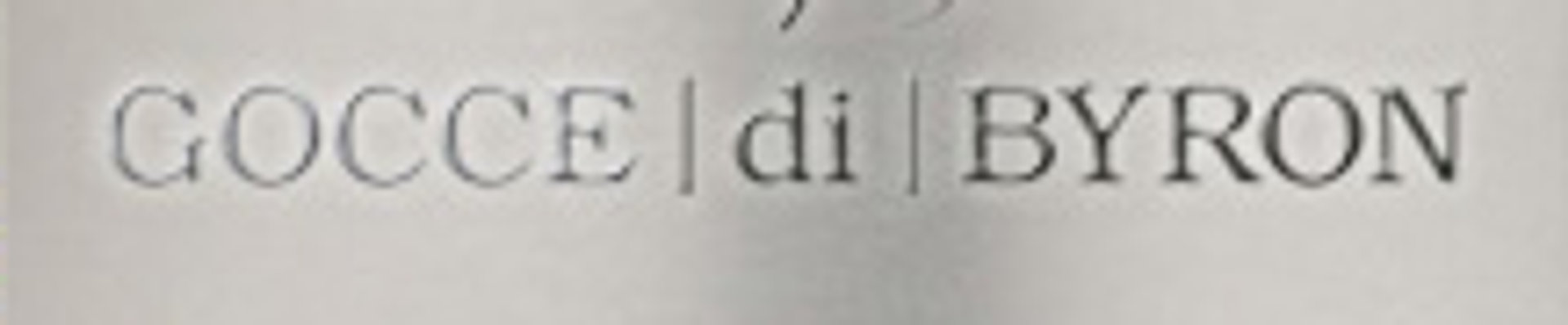 Picture of Gocce di Byron brand