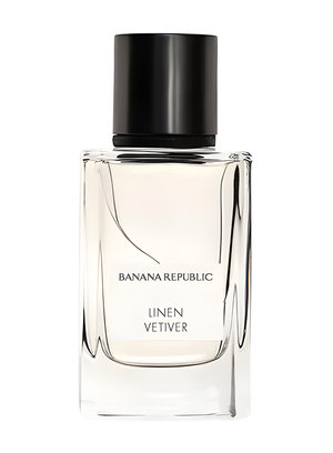 Linen Vetiver by Banana Republic perfume bottle