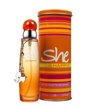 She... Is Happy! by Hunca perfume bottle