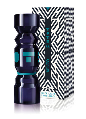 Totem Blue by Kenzo perfume bottle