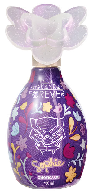 Sophie Wakanda Forever by O Boticário perfume bottle